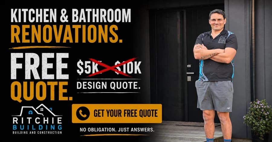 Ritchie Building renovations ad