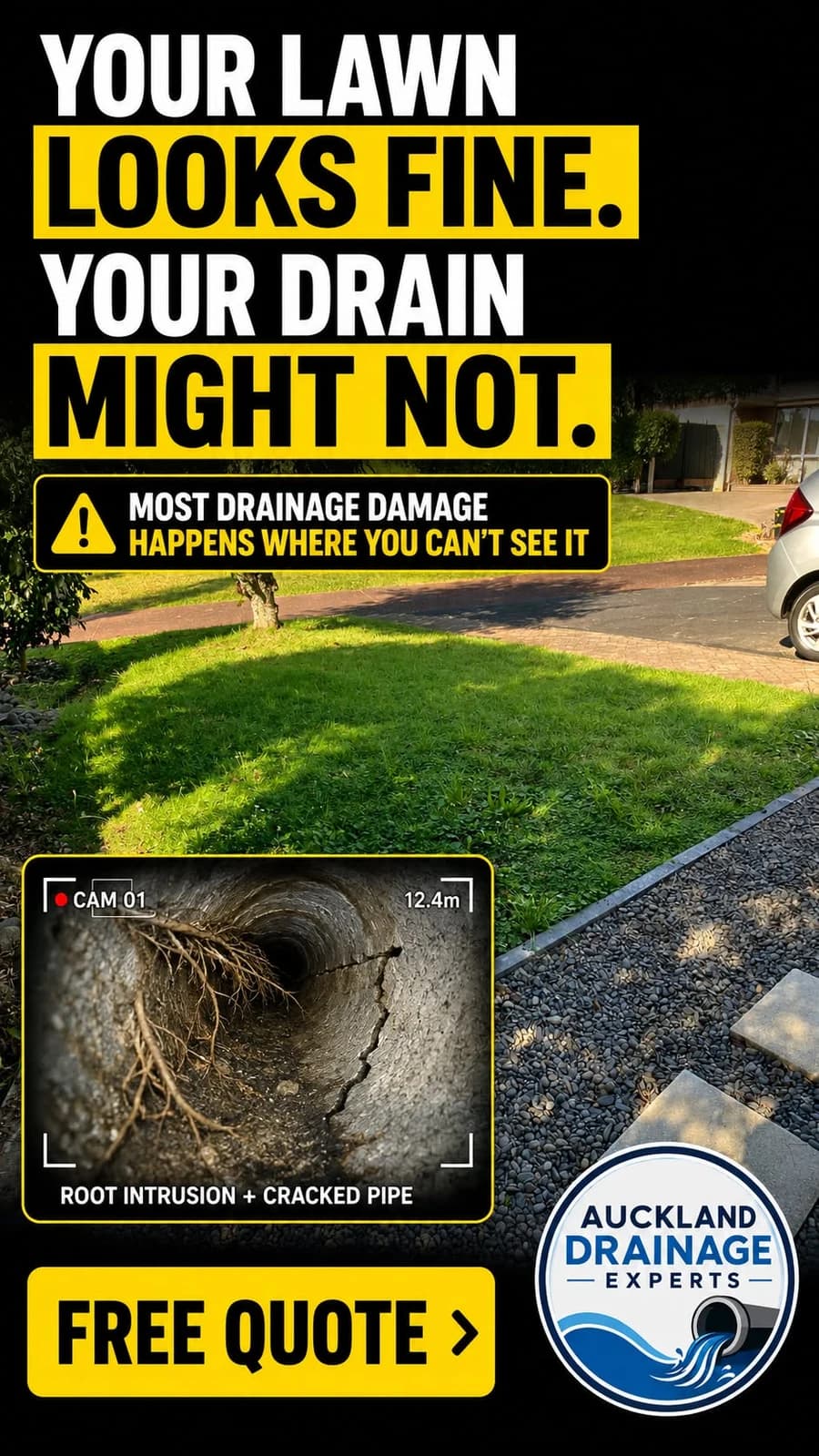 Auckland Drainage Experts ad